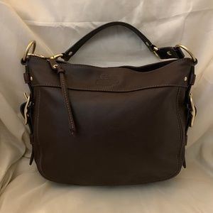 Coach Brown Leather Hobo Bag